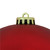 Shatterproof Matte Commercial Christmas Ball Ornament - 8" (200mm) - Red - IMAGE 2