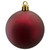 32ct Matte Burgundy Red Shatterproof Christmas Ball Ornaments 3.25" (80mm) - IMAGE 3