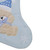 Baby's 1st Christmas Embroidered Teddy Bear Stocking - 19" - Blue and White - IMAGE 4