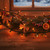 Mini Incandescent Christmas Lights - Orange - 10' Green Wire - 50ct - IMAGE 3