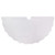 48" White Scalloped Edge Christmas Tree Skirt - IMAGE 3