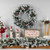 Flocked Pine Artificial Christmas Wreath - 24" - Unlit - IMAGE 3