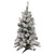 3' Pre-Lit Heavily Flocked Medium Pine Artificial Christmas Tree - Warm White LED Lights - IMAGE 1