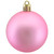 60ct Bubblegum Pink Shatterproof Matte Christmas Ball Ornaments 2.5" (60mm) - IMAGE 3