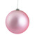 Bubblegum Pink Shatterproof Matte Christmas Ball Ornament 8" (200mm) - IMAGE 1