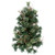 Pre-Lit Country Mixed Pine Artificial Christmas Wall or Door Tree - 2' - Clear Lights - IMAGE 1