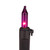 Mini Incandescent Christmas Lights - Purple - 7' Black Wire - 35ct - IMAGE 4