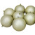 Shatterproof Matte Christmas Ball Ornaments - 4" - Champagne Gold - 12ct - IMAGE 4