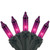 Mini Incandescent Christmas Lights - Purple - 20.25' Black Wire - 100ct - IMAGE 5