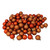 Shatterproof 4-Finish Christmas Ball Ornaments - 1.5" (40mm) - Orange - 96ct - IMAGE 1