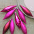 Shatterproof 4-Finish Finial Drop Christmas Ornaments - 5.5 - Magenta Pink - 8ct - IMAGE 3