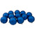 Shatterproof Matte Christmas Ball Ornaments - 4" (100mm) - Lavish Blue - 12ct - IMAGE 1