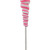 7.5" Pink and White Glittered Twist Lollipop Christmas Ornament - IMAGE 3