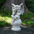 13" Sitting Gargoyle on a Finial Outdoor Garden Statue - IMAGE 2