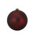 Matte Burgundy Red Shatterproof Christmas Ball Ornament 6" (150mm) - IMAGE 1