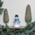 7.25" LED Lighted Color Changing Snowman Christmas Snow Globe Glittering Snow Dome - IMAGE 4