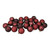 24ct Burgundy Red Shatterproof 4-Finish Christmas Ball Ornaments 2.5" (60mm) - IMAGE 6