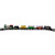 18-Piece Black and Green Battery Operated Animated Classic Model Train Set - IMAGE 1