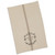 French Grain Sack Printed Dishtowels - 28" - Brown and Black - Set of 3 - IMAGE 3
