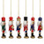 6-Count Red and Blue Classic Nutcracker Christmas Ornaments - 5.25 Inches - IMAGE 3