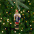 6-Count Red and Blue Classic Nutcracker Christmas Ornaments - 5.25 Inches