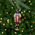 6-Count Red and Blue Classic Nutcracker Christmas Ornaments - 5.25 Inches