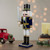 Christmas Nutcracker Soldier with Sword Decoration - 14" - Blue and White - IMAGE 2