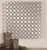 Antique Style Leaf Circle Grid Square Wall Mirror - 40" - Silver Champagne - IMAGE 3