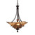3-Light Cone Shaped Mini Ceiling Pendant - 29.5" - Bronze Finish - IMAGE 1