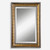 Wooden Framed Beveled Rectangular Wall Mirror - 49" - Bronze Tone - IMAGE 1