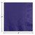 2-Ply Disposable Beverage Napkins - 5" - Grape Purple - Club Pack of 1200 - IMAGE 2