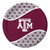 Club Pack of 96 Ncaa Texas A&m Aggies Round Tailgate Party Paper Dinner Plates 8.75" - IMAGE 1