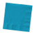 Club Pack of 500 Azure Blue Premium 3-Ply Disposable Beverage Napkins 5" - IMAGE 1