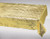 Club Pack of 12 Metallic Gold Rectangular Banquet Party Table Cloths 108" - IMAGE 3