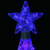 4' Blue LED Light Show Cone Christmas Tree Lighted Outdoor Decoration - IMAGE 4