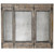 6.5' Distressed Slate Blue Wooden Framed Decorative Antique-Style Mirror Vanity - IMAGE 1
