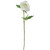 21.5" Cream White Rose Artificial Floral Craft Pick - IMAGE 1