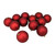 12ct Red Hot Shatterproof Matte Christmas Ball Ornaments 4" (100mm) - IMAGE 6