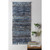 2.5' x 5' Soft Slate and Pale Baby Gray Blue and Artic White Hand Woven Hanging Wall Decor - IMAGE 2