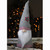 21” Sonny the Gnome Grey and White Table Top Christmas Cone Gnome Decoration - IMAGE 4