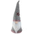 21” Sonny the Gnome Grey and White Table Top Christmas Cone Gnome Decoration - IMAGE 1