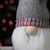 21” Sonny the Gnome Grey and White Table Top Christmas Cone Gnome Decoration - IMAGE 2