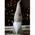 16" Holiday Moments Tan Striped Trim Hat Decorative Table Top Cone Gnome - IMAGE 4