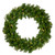 Pre-Lit Northern Pine Artificial Christmas Wreath - 36" - Warm White LED Lights - IMAGE 1