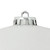 Shiny Shatterproof Commercial Christmas Ball Ornament - 8" (200mm) - White - IMAGE 2
