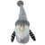 8" Wolfgang the Gnome Grey and White Table Top Christmas Decoration - IMAGE 1