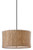 12" Natural Twine Beige 3 Light Hanging Ceiling Shade Fixture - IMAGE 2