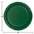 Club Pack of 240 Hunter Green Disposable Paper Party Banquet Dinner Plates 10" - IMAGE 2