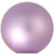 2ct Soft Lavender Glass Matte Christmas Ball Ornaments 6" (150mm) - IMAGE 2