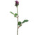 Long Stem Single Rose Bud Artificial Floral Spray - 23" - Deep Purple - IMAGE 6